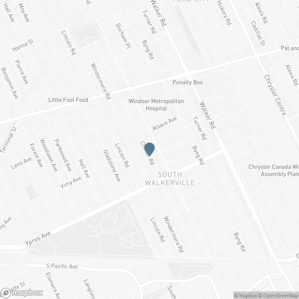 2306 CHILVER, Windsor, Ontario N8W 2V5
